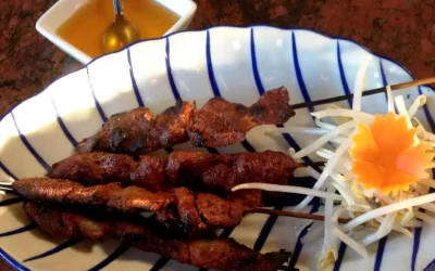 Grilled Pork Skewers